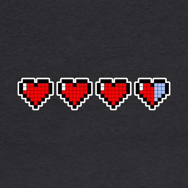 Pixel Hearts by AnishaCreations